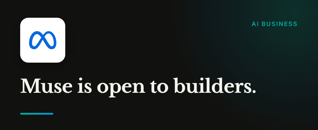 Meta Muse Connectors: Build for the AI App Store Moment
